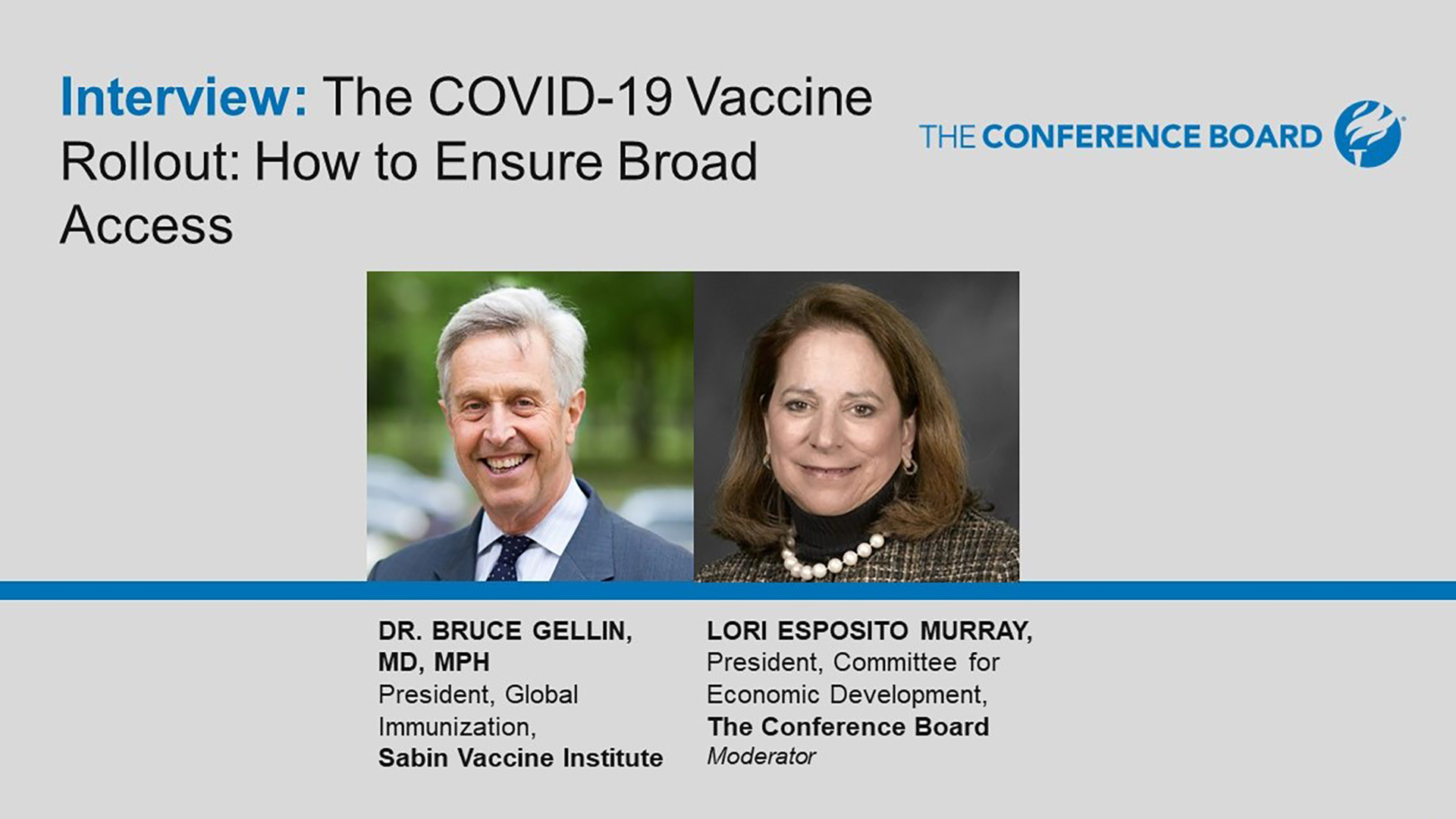 Building a More Civil & Just Society: Session I - The COVID 19 Vaccine Rollout How to Ensure Broad Access. 19 Mins